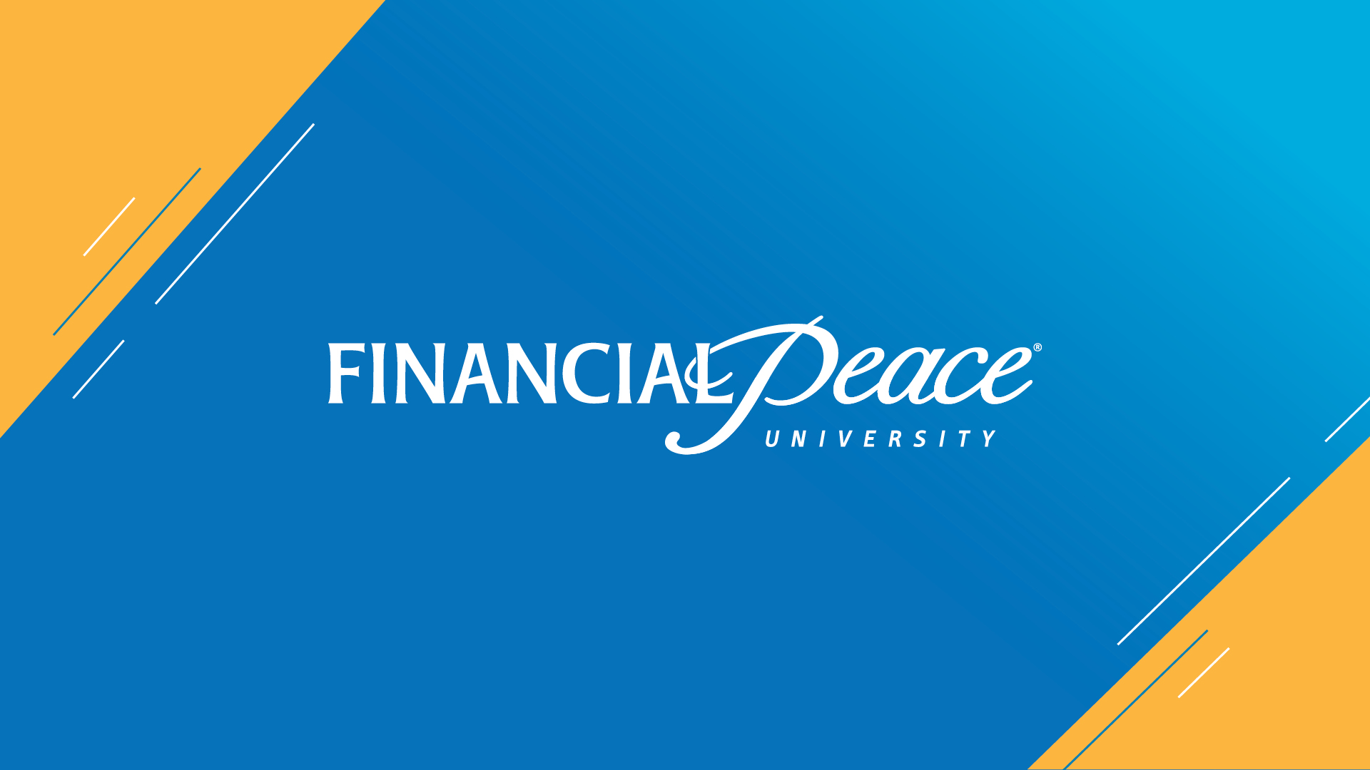 Financial Peace University
February 6–April 11 
Sundays | 8:50–10:20 a.m. | Oak Brook
Mondays | 7:00–9:00 p.m. | Oak Brook
 
